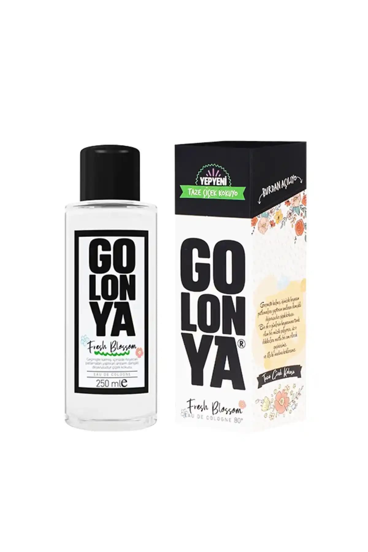 Golonya Taze Çiçek Kokulu Kolonya 250 ml - Ferahlatıcı ve Kalıcı Parfüm Deneyimi