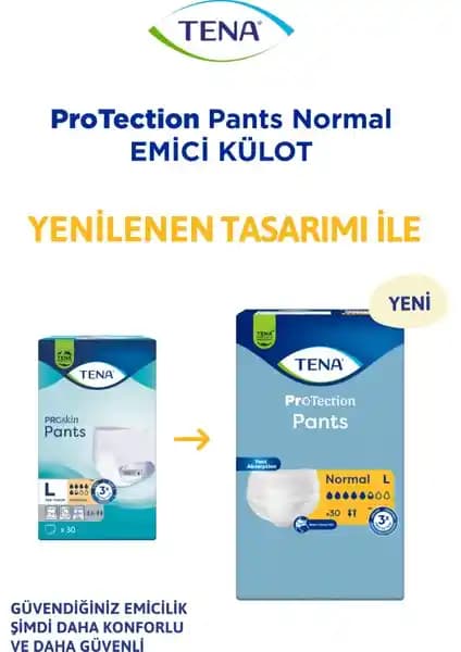 Tena 5.5 Damla Pant Leap ve Normal Emici Külot Karşılaştırması