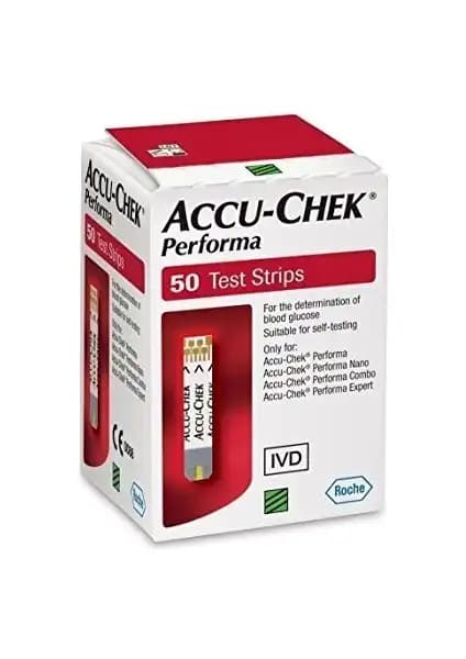 Accu-Chek Performa Nano 50'li Çubuk ile Güvenilir Kan Şekeri Ölçüm Çözümü