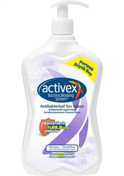 Activex Antibakteriyel Sıvı Sabun Hassas Koruma 700 ml ile Güvenli ve Etkili El Temizliği