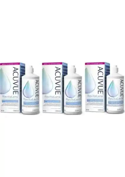 Acuvue 360 ml 3'lü Lens Suyu: Güvenilir ve Etkili Kontakt Lens Bakım Çözümü