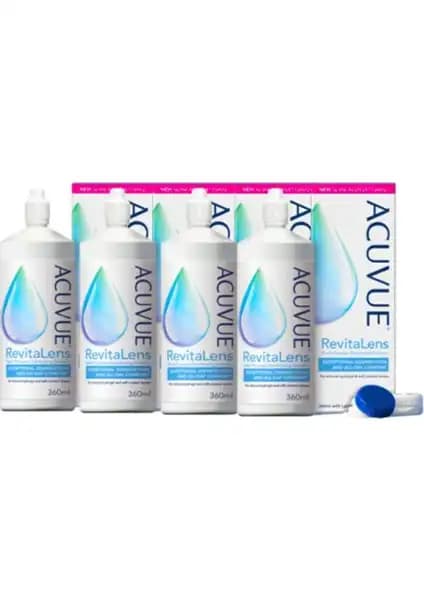 Acuvue Revitalens Kontakt Lens Temizleme Solüsyonu Güvenilir ve Etkili Bakım Çözümü