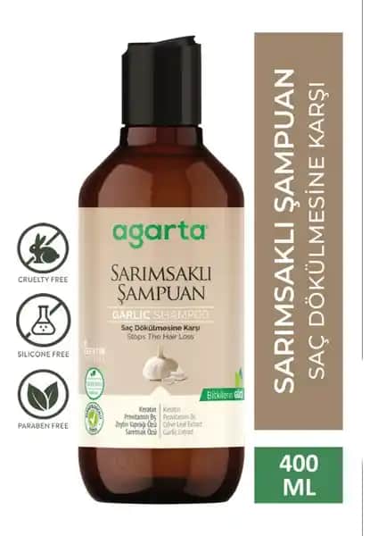 Agarta Doğal Sarımsaklı Şampuan: Saç Sağlığı İçin Doğal ve Güçlü Bir Çözüm