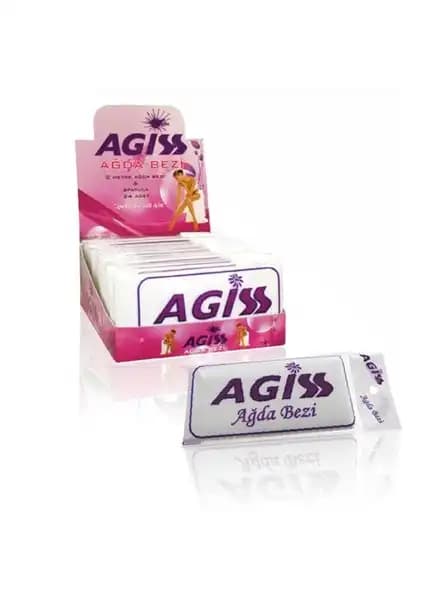 Agiss S Ağda Bezi 2 Mt: Profesyonel ve Ev Kullanımı İçin Dayanıklı Ağda Bezi