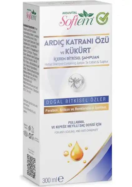 Aksu Vital Ardıç Katranlı Kükürtlü Şampuan Saç Dökülmesine Karşı Doğal Çözüm Sunar