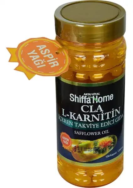 Aksu Vital Shiffa Home CLA L-Karnitin Aspir Yağı Sağlıklı Yaşam ve Kilo Kontrolü Destekleri