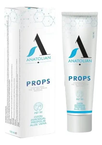 Anatolian Props Profesyonel Ağız ve Diş Bakım Macunu ile Sağlıklı ve Parlak Gülüşler