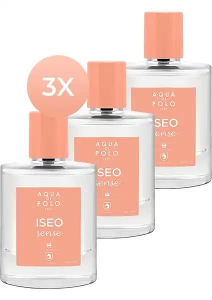 Aqua Di Polo 1987 Iseo Sense Kadın Parfüm Seti Şıklık ve Ferahlık Sunan Modern Koku