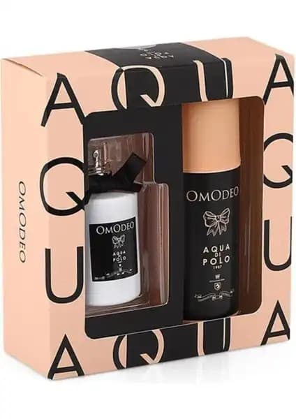 Aqua Di Polo 1987 Omodeo Kadın Parfüm ve Deodorant Seti Zarif ve Ferah Koku Deneyimi