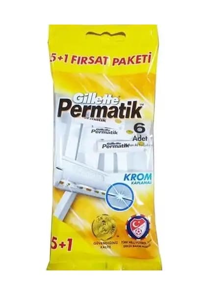 Arko Gıllette Permatik I 5+1li Tıraş Bıçağı Seti Yüksek Performans ve Konfor Sağlar