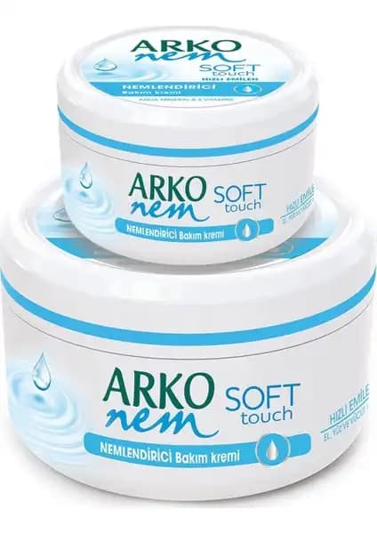 Arko Nem Soft Touch Nemlendirici Bakım Kremi: Hafif ve Hızlı Emilimle Cilt Nemlendirme