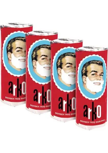 Arko Traş Sabunu 75 gr x 4 Paket ile Geleneksel ve Ekonomik Tıraş Deneyimi