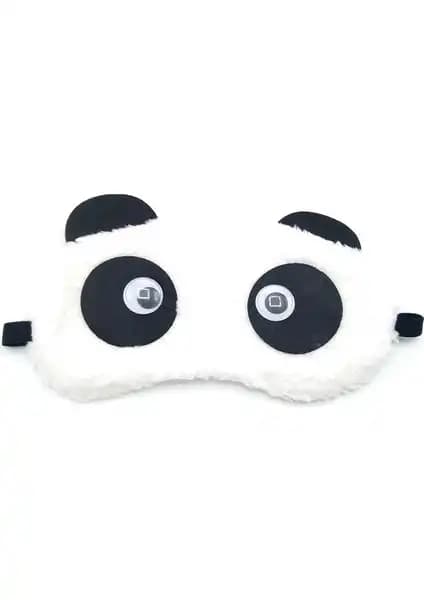 Attach Düz Peluş Panda Uyku Bandı: Işık Engelleyen Ergonomik ve Sevimli Tasarım