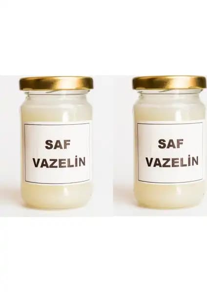 Attar Dünyası Saf Vazelin 2x100 Gr Doğal ve Çok Yönlü Cilt Bakım Ürünü