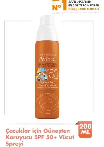 Avene Çocuk Güneş Koruma Spreyi SPF 50: Güvenli ve Pratik Güneş Koruma Seçeneği