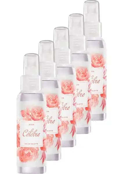 Avon Celebre Kadın Vücut Spreyi Beşli Set: Doğal ve Çevre Dostu Ferahlatıcı Parfüm Deneyimi