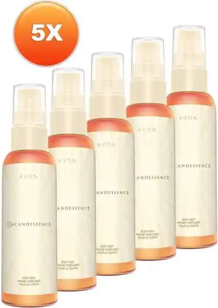 Avon Incandessence Kadın Vücut Spreyi Beşli Seti Kalıcı ve Ferah Kokusu ile Öne Çıkıyor