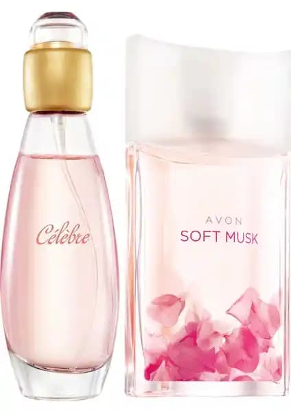 Avon Kadın Parfüm Seti Celebre ve Soft Musk ile Zarafet ve Ferahlık Yakalayın