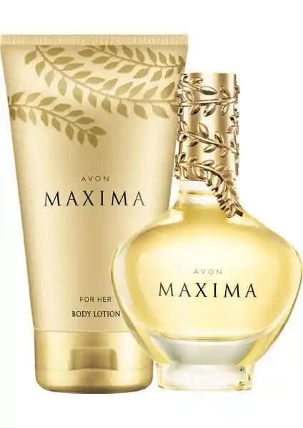 Avon Maxima Edp 50 ml Kadın Parfüm Seti Sıcak ve Çiçeksi Kokusu ile Öne Çıkan Koleksiyon