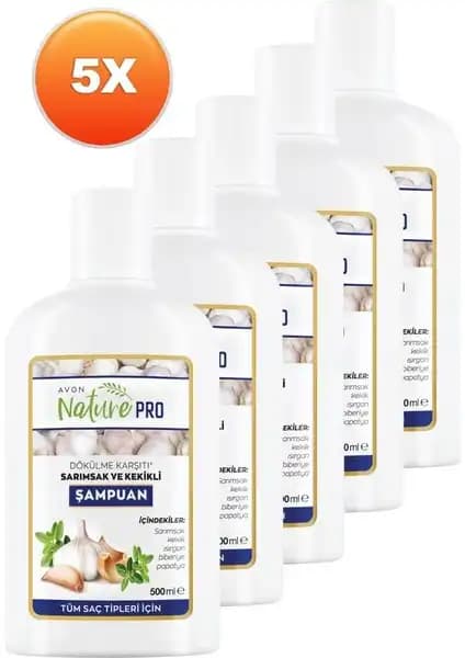 Avon Nature Pro Sarımsak ve Kekikli Şampuan ile Doğal ve Güçlü Saçlar İçin Etkili Bakım
