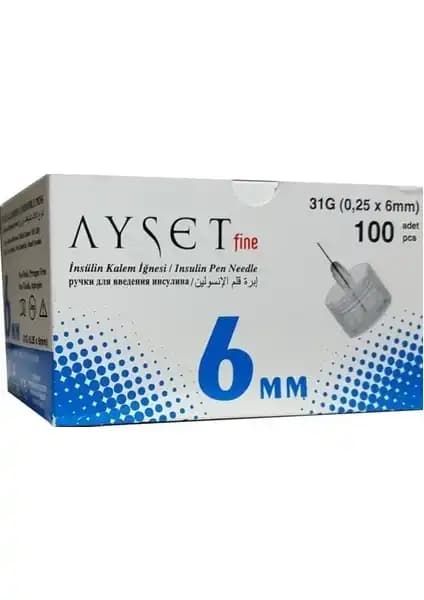 Ayset Fine İnsülin Kalem İğnesi: Güvenli ve Konforlu Enjeksiyon Deneyimi Sağlayan Medikal Ürün