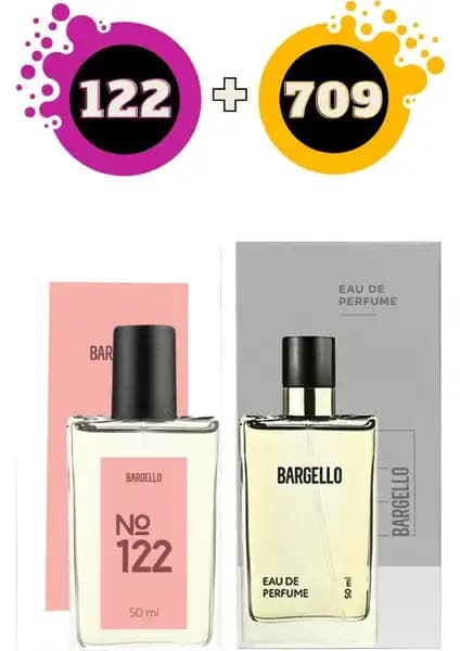 Bargello 122 Edp Oriental ve 709 Edp Oriental Seti Kadın ve Erkekler İçin Kalıcı Parfüm Deneyimi