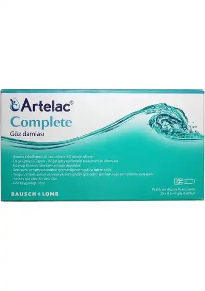 Bausch & Lomb Artelac Complete Tek Dozluk Göz Damlası Detaylı İnceleme ve Kullanım Rehberi