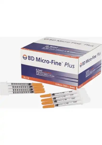 BD Micro-Fine Insülin Enjektörü: Güvenli ve Hassas İnsülin Uygulaması İçin En Uygun Çözüm