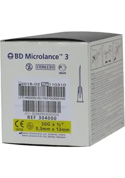 BD Microlance Mezoterapi İğne Ucu 30g 13mm Profesyonel Medikal Kullanım İçin