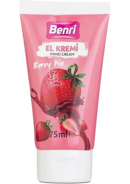 Benri Berry Pie El Kremi Günlük Nemlendirme ve Bakım İçin Etkili Çözüm