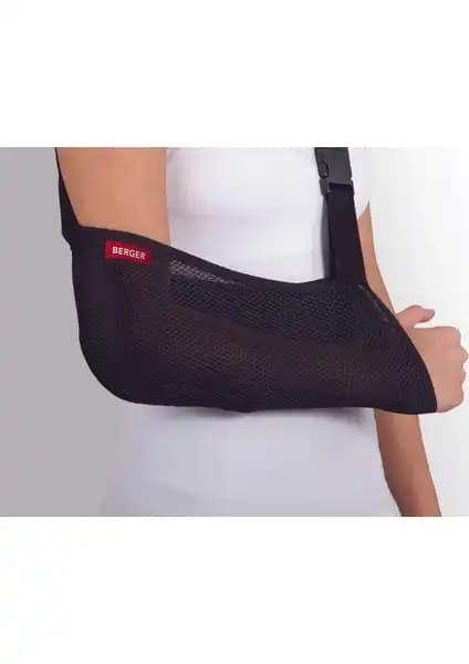 Berger Kol Askısı Fileli Omuz ve Dirsek Destekli Rehabilitasyon Aleti