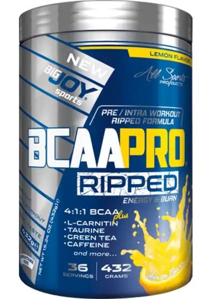 Bigjoy Bcaapro 4:1:1 Ripped 432GR Sporcu ve Aktif Yaşam İçin Performans Artırıcı Takviye