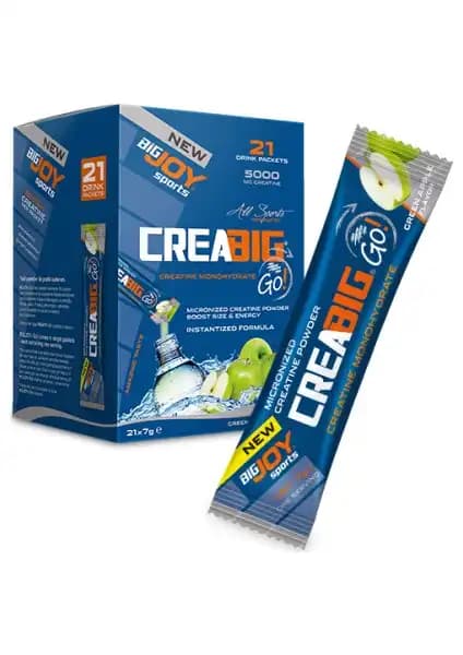 Bigjoy Creabig Go Yeşil Elma Spor Takviyesi Performans ve Enerji Artırıcı