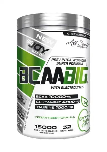 Bigjoy Spor BCAA Glutamin Taurine Toz Takviyesi Performans ve Toparlanma Destekçisi