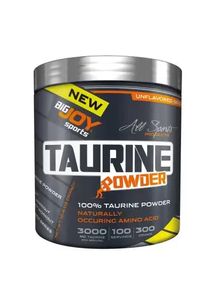 Bigjoy Spor Taurin Tozu Aromasız 300G Yüksek Doz ve Kolay Kullanım Özelliğiyle