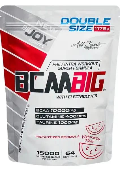 Bigjoy Sports BCAA Big Kas Gelişimini Destekleyen Yüksek Kaliteli Amino Asit Takviyesi