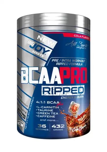 Bigjoy Sports BCAA Pro Ripped: Kas Gelişimi ve Enerji Artışını Destekleyen Takviye Ürünü