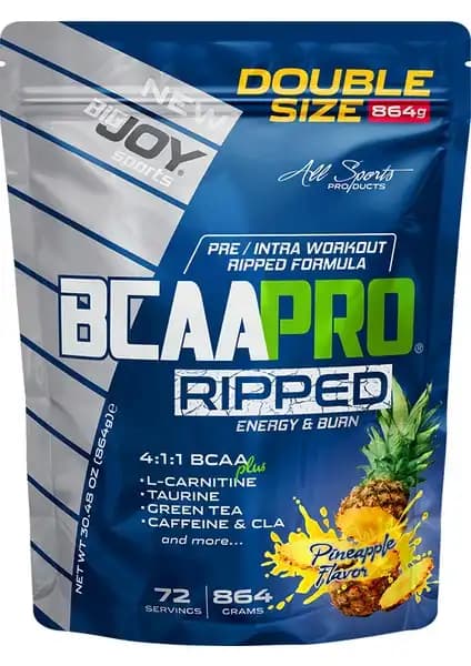 Bigjoy Sports Bcaapro Ripped BCAA: Kas Gelişimi ve Yağ Yakımını Destekleyen Takviye