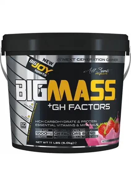 Bigjoy Sports Bigmass Mass Gainer: Kas Gelişimini Hızlandıran Güçlü Takviye Ürünü