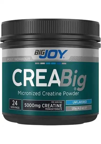 Bigjoy Sports Creabig Mikronize Kreatin Tozuyla Spor Performansınızı Artırın Türkiye Menşeli Ürün