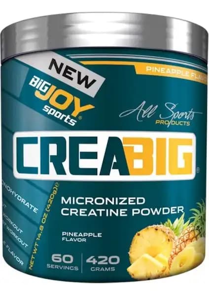 Bigjoy Sports Creabig Toz Kreatin Performansı Artıran Yüksek Kaliteli Takviye