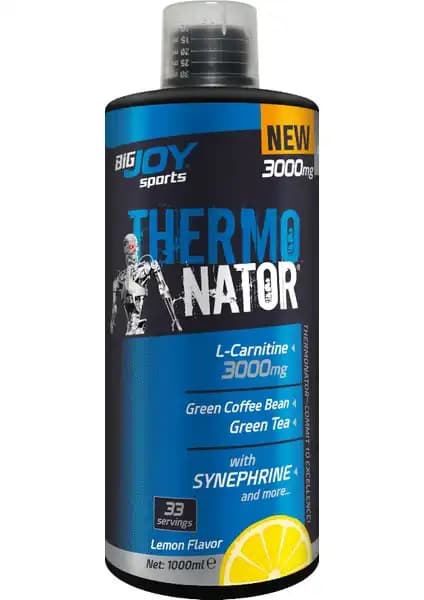 Bigjoy Sports Terminator L-Carnitine 3000 mg Ferah Limon Aromasıyla Yağ Yakımını Destekler