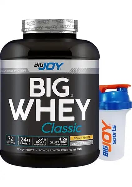 Bigjoy Sports Whey Protein Tozu Bigwhey Classic: Kas Gelişimini Destekleyen Yüksek Kaliteli Protein Tozu