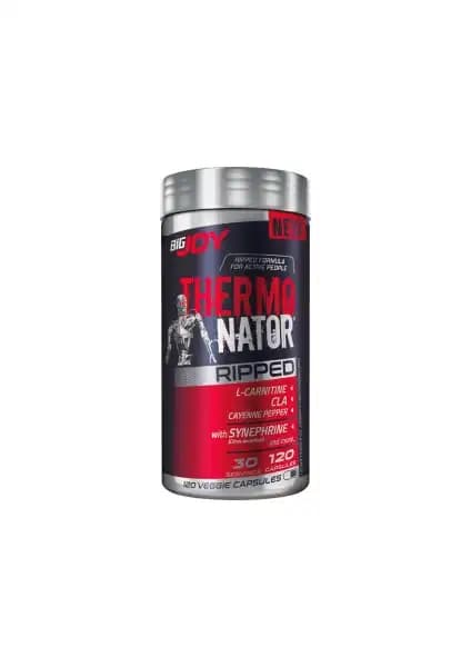 Bigjoy Thermonator Ripped 120 Kapsül Spor Performansını Destekleyen Güçlü Takviye