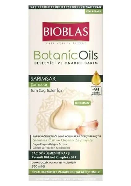 Bioblas Botanicoils Sarımsak Şampuanı Saçları Güçlendiren Doğal Çözüm ve Bakım Rehberi