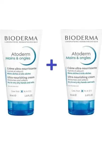 Bioderma Atoderm El Kremi İkili Paket: Derinlemesine Nem ve Bakım Sağlayan Formül