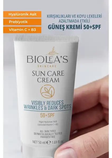 Biolea Güneş Kremi: Yüksek Koruma ve Cilt Yaşlanmasını Önleyen Formül
