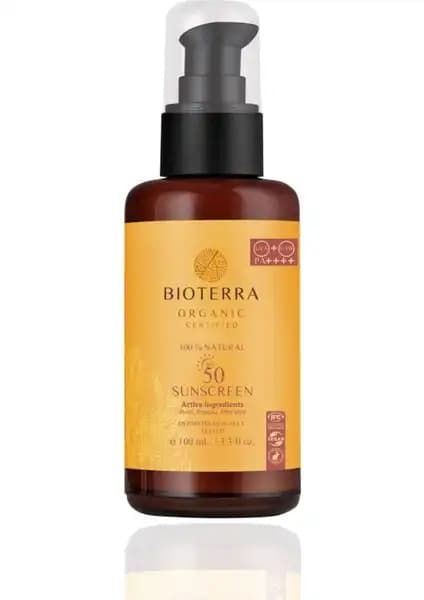 Bioterra Organik Güneş Kremi SPF50: Doğal ve Güçlü UV Koruma Sağlayan Mineral Formül