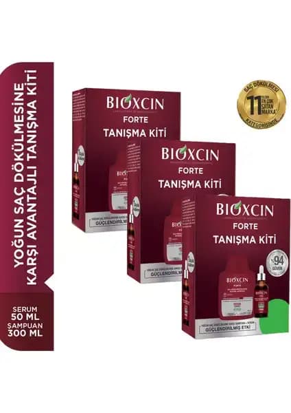 Bioxcin Forte Tanışma Kiti: Saç Dökülmesine Karşı Güçlü ve Pratik Çözüm