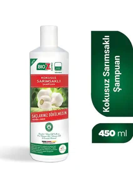 Bioz Kokusuz Sarımsaklı Şampuan ile Saç Dökülmesine Karşı Etkili ve Doğal Bakım
